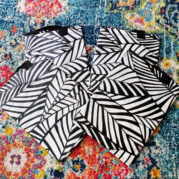 IKEA | Bags | Ikea Slukis Boho Palm Leaf Tropical Storage Bags 4 | Poshmark